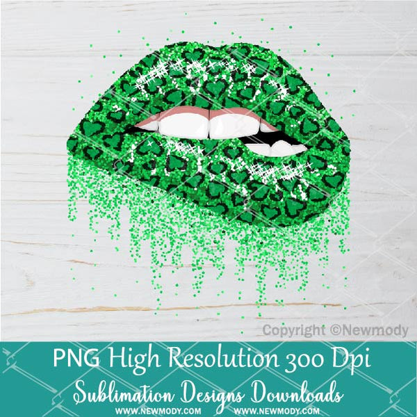 Glitter Melting Dripping Lips Sublimation Filebest 