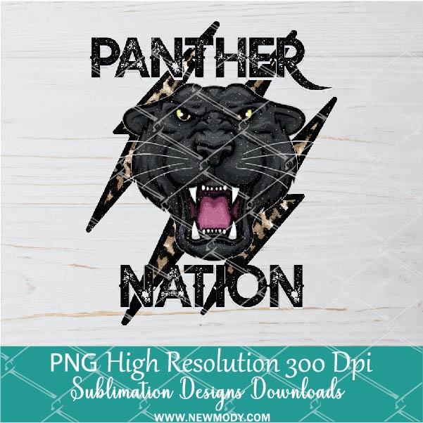 Panthers Football | Sublimation Design | PNG File | Digital Download |  cheetah, leopard