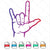 ASL SVG - Love Sign SVG