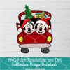 Christmas Grinch red Truck PNG ,Grinchmas Sublimation & DTF T