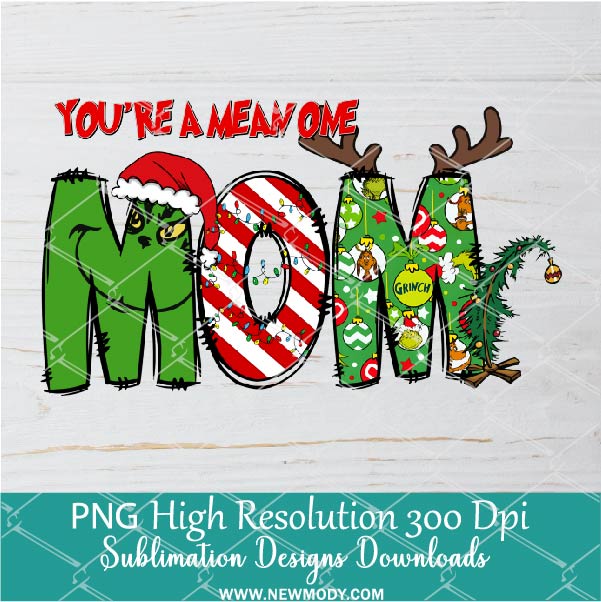 Christmas Mom Png, Merry Christmas Png, Christmas Png, Mom Png