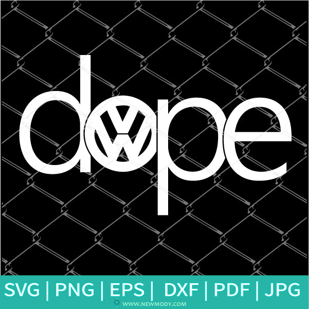 DOPE Volkswagen SVG - VW DOPE SVG