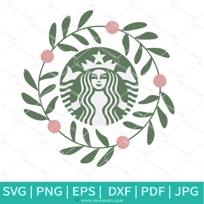 Floral monogram frame SVG Circle floral monogram svg png dxf