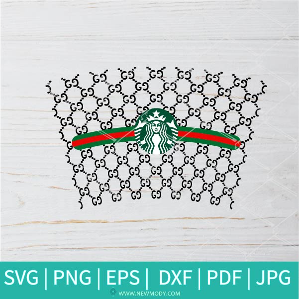 Gucci And Louis Vuitton Pattern SVG