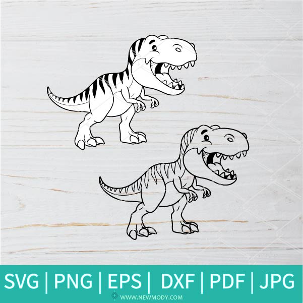 Dino on Skateboard Digital File Dinosaur SVG Glasses Svg 