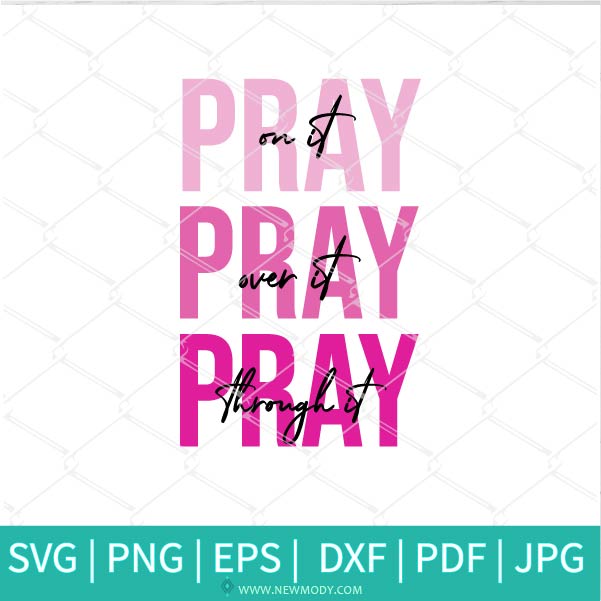 Praying Hands Clipart Digital Download SVG PNG JPG PDF Cut Files