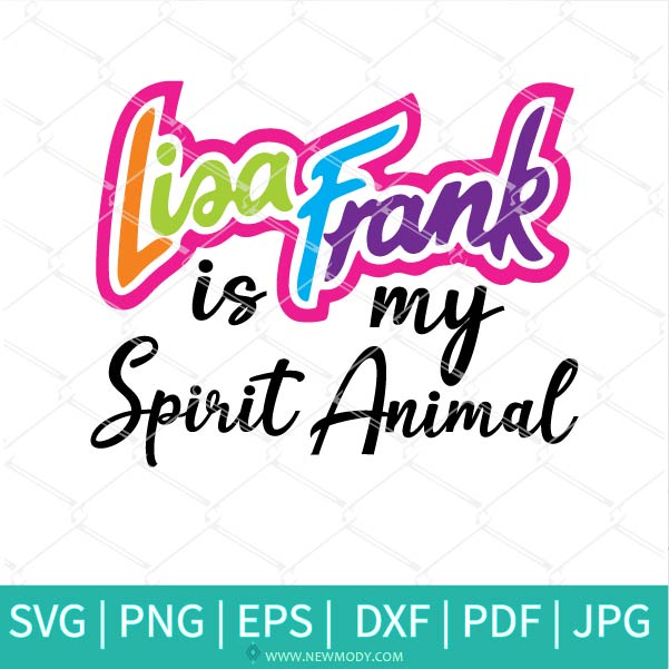 Lisa Frank Girl Stickers, Lisa Frank Party Decor, Lisa Frank Craft